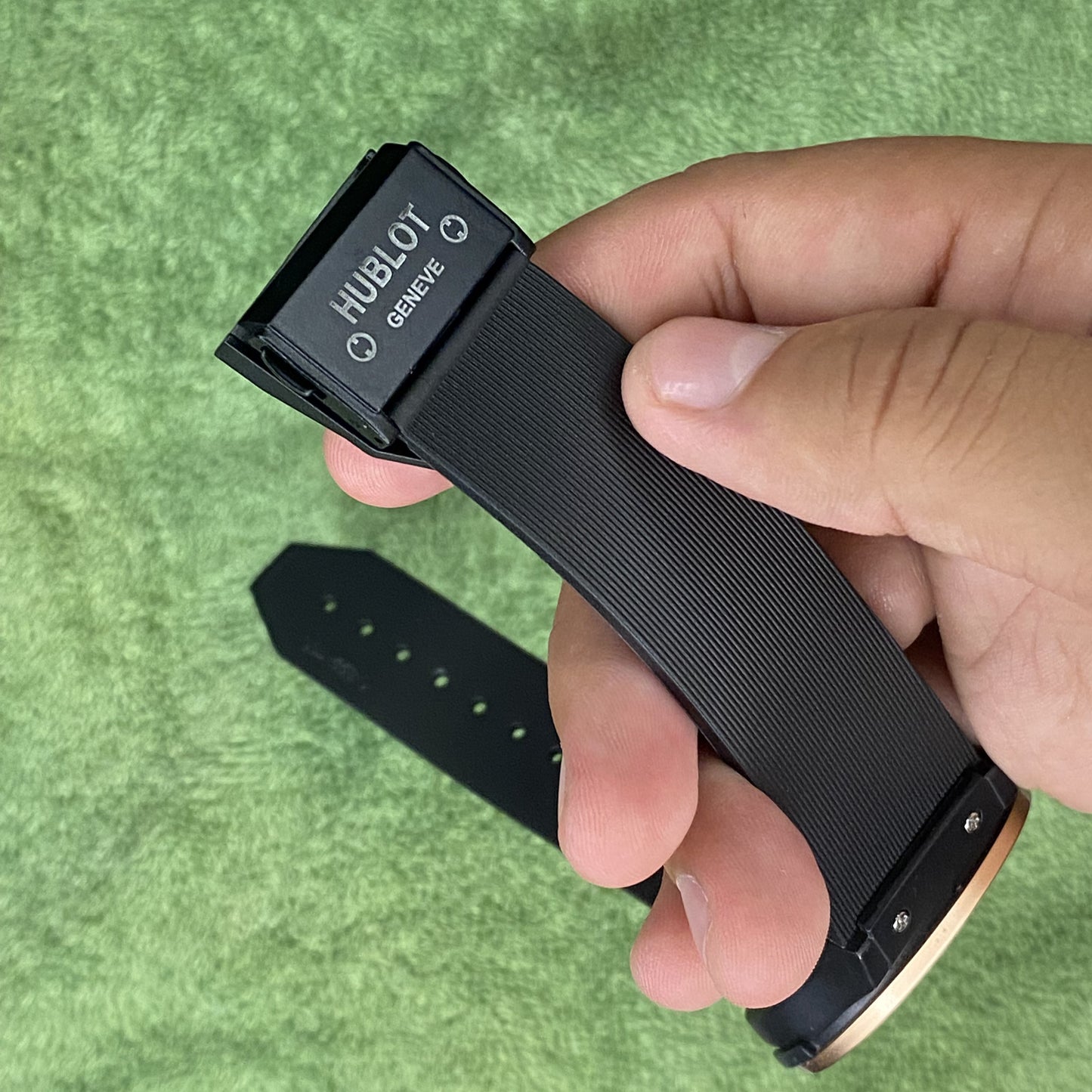 Black Hublot With Orignal Lock