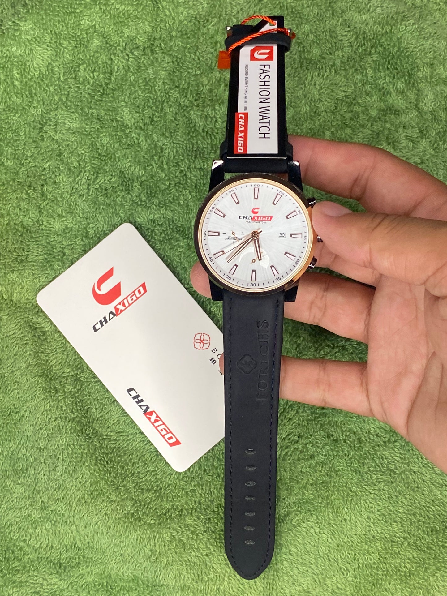 Chaxigo Original Black Watch With Date