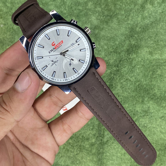 Chaxigo Original Brown Watch With Date