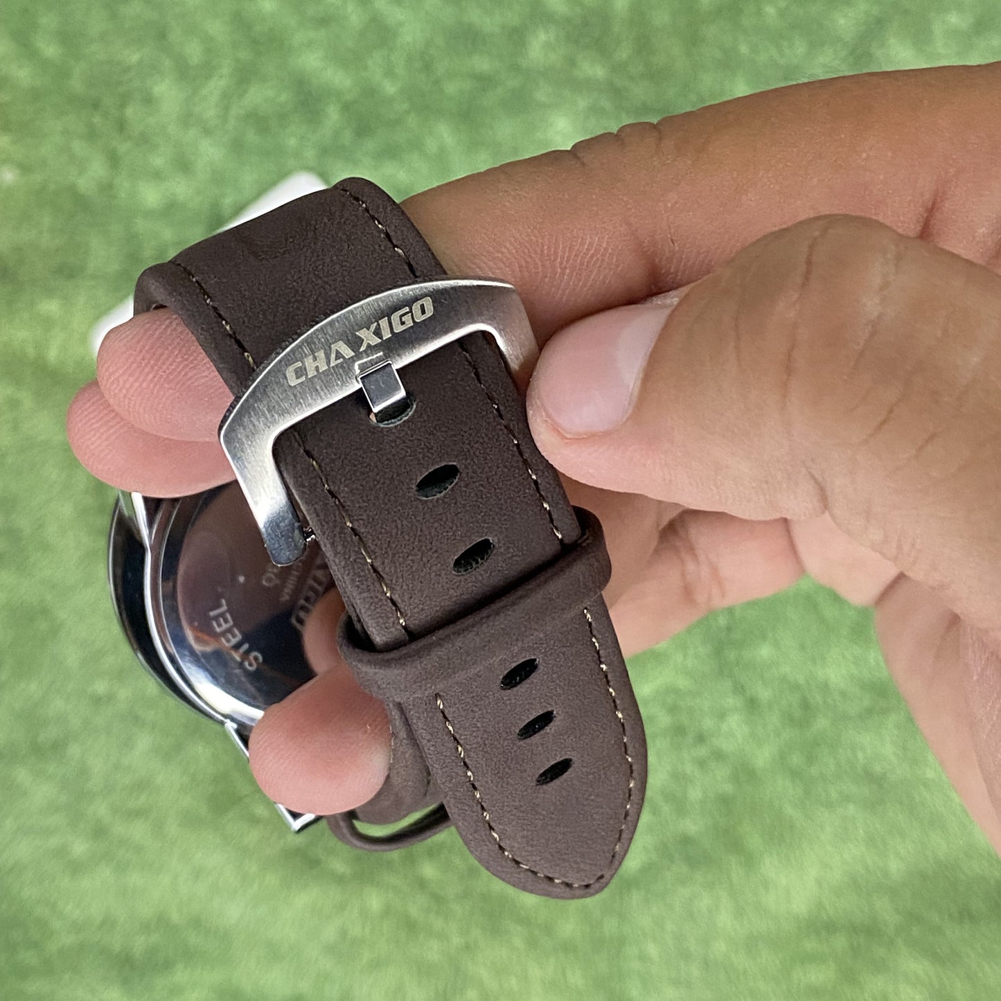 Chaxigo Original Brown Watch With Date