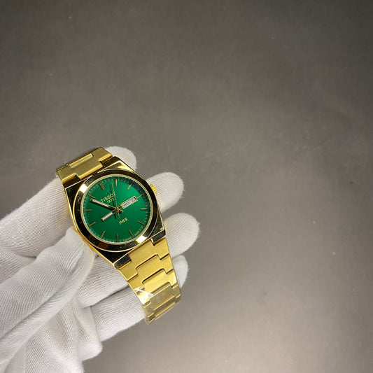 Tissot Prx Golden Chain With Day & Date